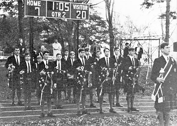 CHA Bagpipers, Autumn 1967.