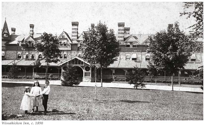 Wissahickon Inn, c. 1890.