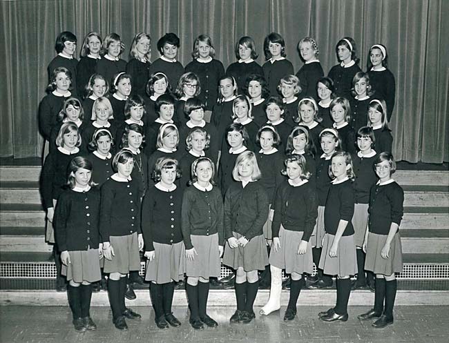 Springside Class of 1970 in 7th grade.