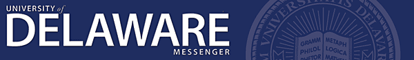 University of Delaware Messenger header.