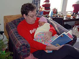 Jeff Moak, proud grandparent of Olivia Joy Lauer, born 12/27/2010.