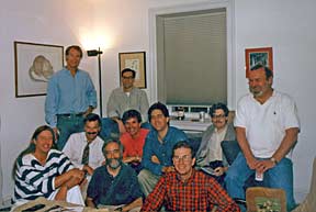 CHA Class of 1970 reunion at Andy Ross house in 2000.